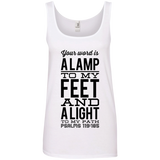 MeditateHealing.com | Bible Verses Ladies Ideal Racerback Tank