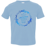 Bible Verse Toddler Jersey T-Shirt - "Psalms 61:2" Design 19 - Meditate Healing Christian Store