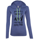 MeditateHealing.com | Bible Verse Ladies' Long Sleeve T-Shirt Hoodie
