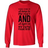 MeditateHealing.com | Bible Verse Long Sleeve Ultra Cotton T-Shirt