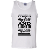 MeditateHealing.com | Bible Verse Men 100% Cotton Tank Top