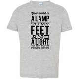 MeditateHealing.com | Bible Verse Toddler Jersey T-Shirt