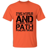 MeditateHealing.com | Bible Verse Men 5.3 oz. T-Shirt