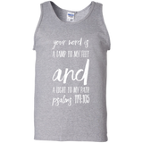 MeditateHealing.com | Bible Verse Men 100% Cotton Tank Top