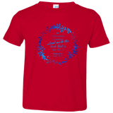 Bible Verse Toddler Jersey T-Shirt - "Psalms 61:2" Design 19 - Meditate Healing Christian Store