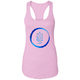 Bible Verses Ladies Ideal Racerback Tank - "Psalm 61:2" Design 15 - Meditate Healing Christian Store