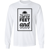 MeditateHealing.com | Bible Verse Long Sleeve Ultra Cotton T-Shirt