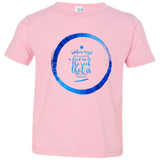 Bible Verse Toddler Jersey T-Shirt - "Psalms 61:2" Design 15 - Meditate Healing Christian Store