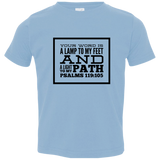 MeditateHealing.com | Bible Verse Toddler Jersey T-Shirt