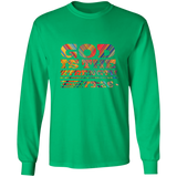 Bible Verse Long Sleeve Ultra Cotton T-Shirt - "Psalm 73:26" Design 3 - Meditate Healing Christian Store