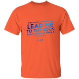 Bible Verse Men 5.3 oz. T-Shirt - "Psalm 61:2" Design 12 - Meditate Healing Christian Store