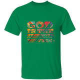 Bible Verse Men 5.3 oz. T-Shirt - "Psalm 73:26" Design 3 - Meditate Healing Christian Store