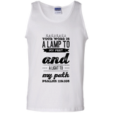 MeditateHealing.com | Bible Verse Men 100% Cotton Tank Top