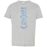 Bible Verse Toddler Jersey T-Shirt - "Psalms 61:2" Design 2 - Meditate Healing Christian Store