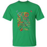 Bible Verse Men 5.3 oz. T-Shirt - "Psalm 73:26" Design 7 - Meditate Healing Christian Store