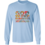 Bible Verse Long Sleeve Ultra Cotton T-Shirt - "Psalm 73:26" Design 3 - Meditate Healing Christian Store