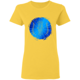 Bible Verses Ladies' 5.3 oz. T-Shirt - "Psalm 61:2" Design 16 - Meditate Healing Christian Store