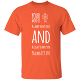 MeditateHealing.com | Bible Verse Men 5.3 oz. T-Shirt