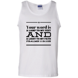 MeditateHealing.com | Bible Verse Men 100% Cotton Tank Top