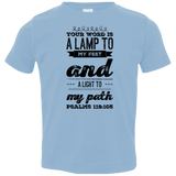 MeditateHealing.com | Bible Verse Toddler Jersey T-Shirt
