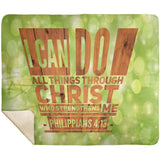 MeditateHealing.com | Bible Verses Premium Sherpa Mink Blanket