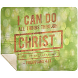 MeditateHealing.com | Bible Verses Premium Sherpa Mink Blanket