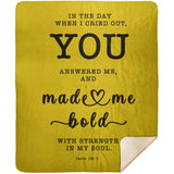 MeditateHealing.com | Bible Verses Premium Sherpa Mink Blanket