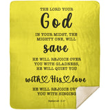 MeditateHealing.com | Bible Verses Premium Sherpa Mink Blanket
