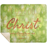 MeditateHealing.com | Bible Verses Premium Sherpa Mink Blanket