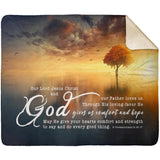 MeditateHealing.com | Bible Verses Premium Sherpa Mink Blanket