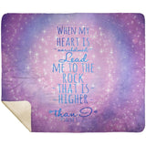 MeditateHealing.com | Bible Verses Premium Sherpa Mink Blanket