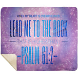 MeditateHealing.com | Bible Verses Premium Sherpa Mink Blanket