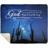 MeditateHealing.com | Bible Verses Premium Sherpa Mink Blanket