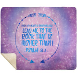 MeditateHealing.com | Bible Verses Premium Sherpa Mink Blanket