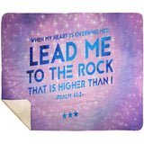 MeditateHealing.com | Bible Verses Premium Sherpa Mink Blanket