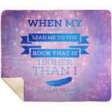 MeditateHealing.com | Bible Verses Premium Sherpa Mink Blanket