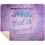 MeditateHealing.com | Bible Verses Premium Sherpa Mink Blanket