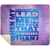 MeditateHealing.com | Bible Verses Premium Sherpa Mink Blanket