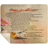 MeditateHealing.com | Bible Verses Premium Sherpa Mink Blanket