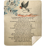 MeditateHealing.com | Bible Verses Premium Sherpa Mink Blanket