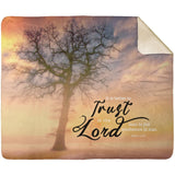 MeditateHealing.com | Bible Verses Premium Sherpa Mink Blanket