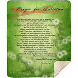 MeditateHealing.com | Bible Verses Premium Sherpa Mink Blanket