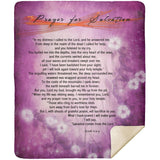 MeditateHealing.com | Bible Verses Premium Sherpa Mink Blanket