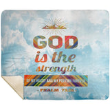 MeditateHealing.com | Bible Verses Premium Sherpa Mink Blanket
