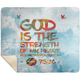 MeditateHealing.com | Bible Verses Premium Sherpa Mink Blanket