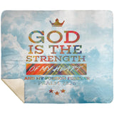MeditateHealing.com | Bible Verses Premium Sherpa Mink Blanket