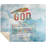 MeditateHealing.com | Bible Verses Premium Sherpa Mink Blanket