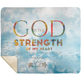 MeditateHealing.com | Bible Verses Premium Sherpa Mink Blanket