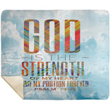 MeditateHealing.com | Bible Verses Premium Sherpa Mink Blanket