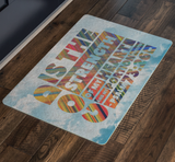 Bible Verses Anti-Slip Protective Doormat ~Psalm 73:26~ Design 16